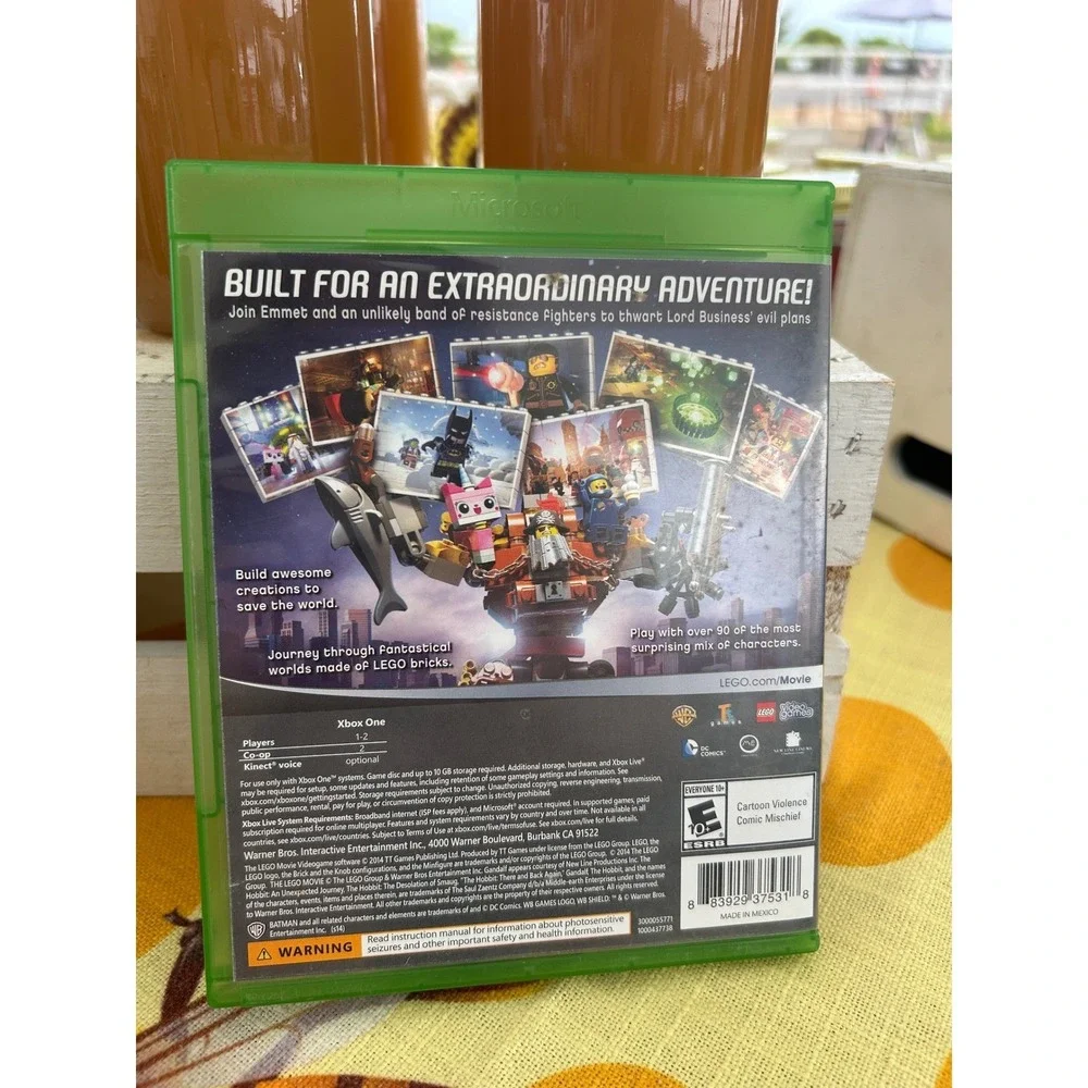 The LEGO Movie Videogame Xbox One Microsoft WB Games Action Adventure 2014